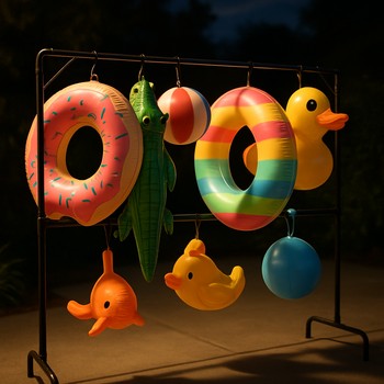 Islak şişme ürünlerin kuruması için yan yana serildiği alan